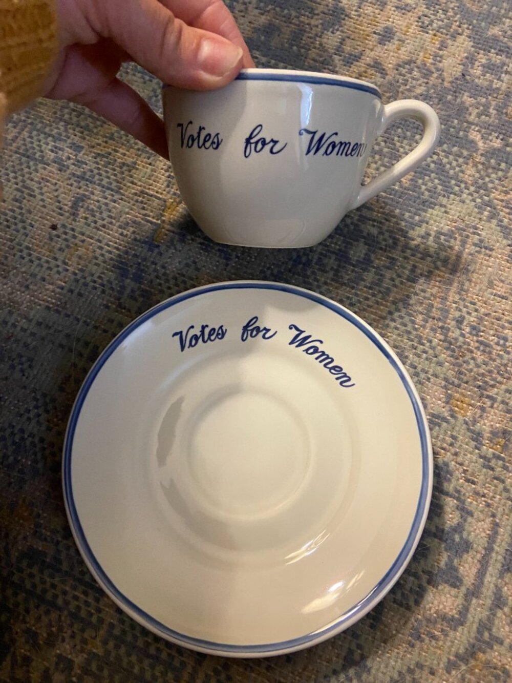 Votes for Women Cup & Saucer from The Preservation Society of Newport County